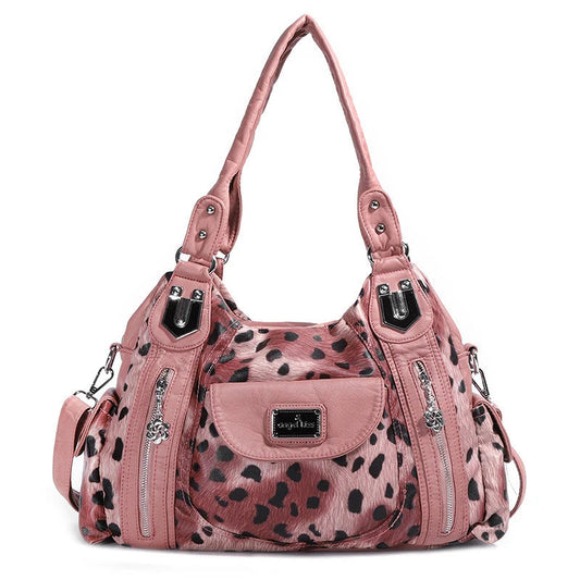 Leo print bag