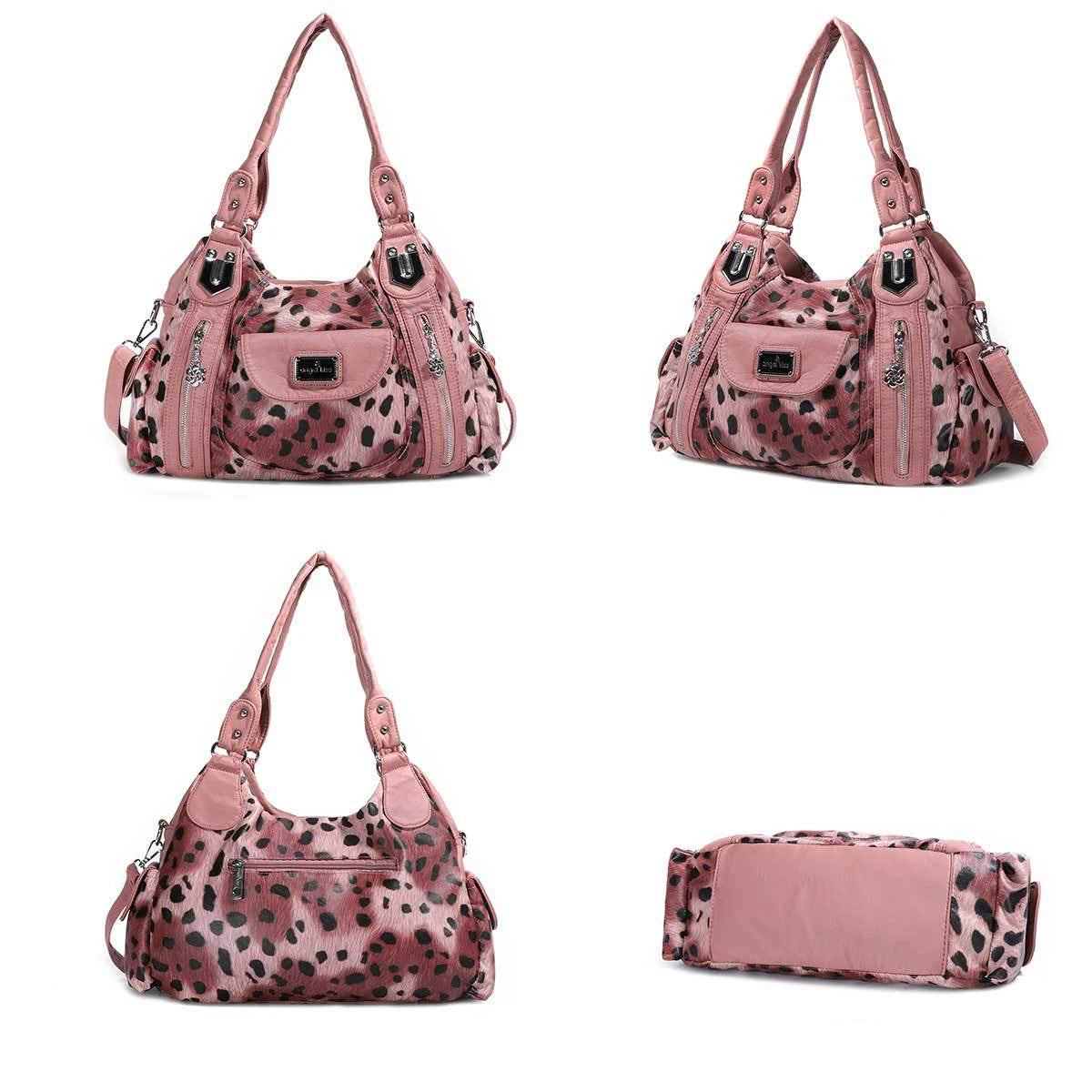 Leo print bag