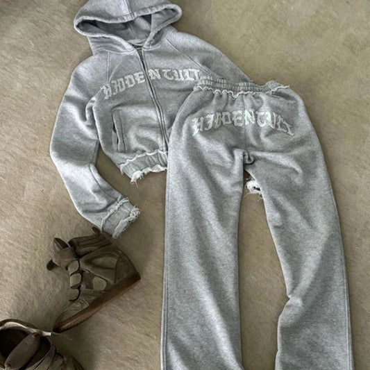 Grey Cute Two set