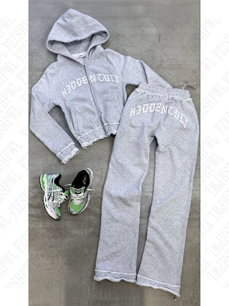 Grey Cute Two set