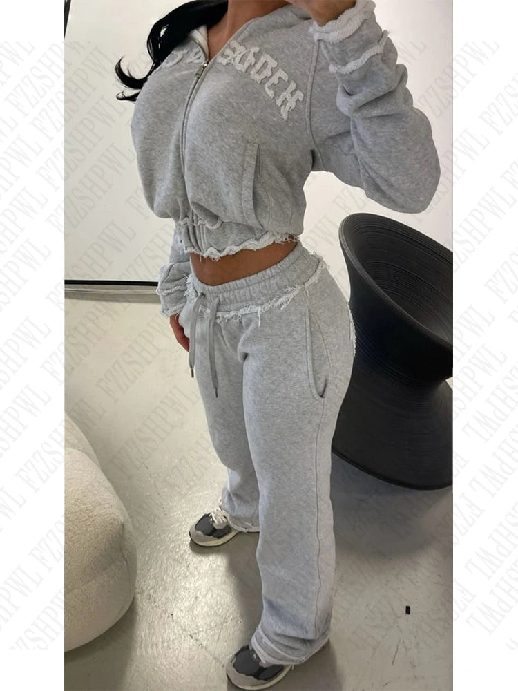 Grey Cute Two set