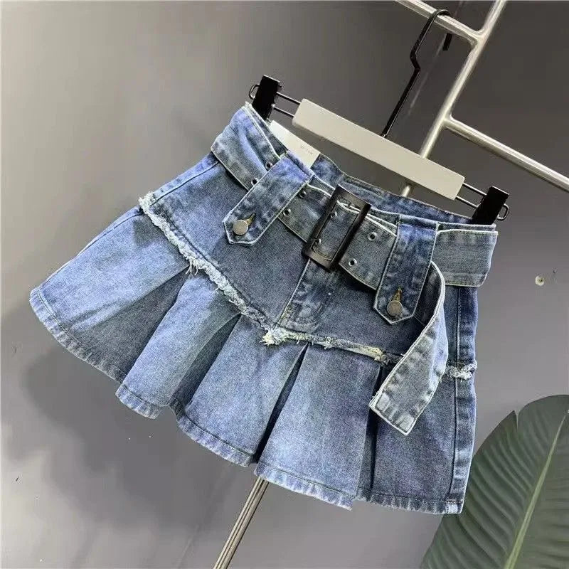 Jeans mini skirt